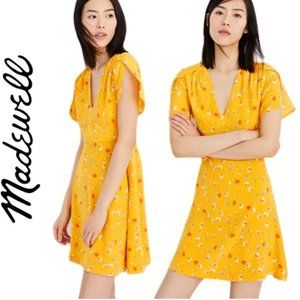 Madewell Belladonna Silk Dress